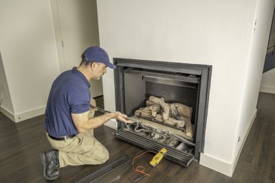 Gas Fireplace Log Repair