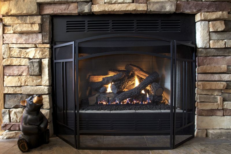 Gas Fireplace Log Repair