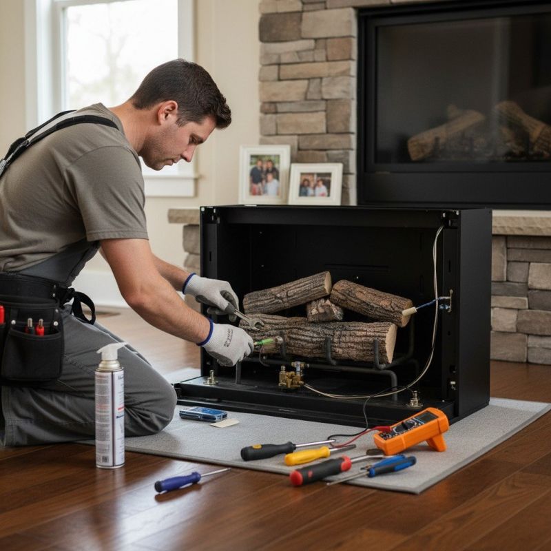 Gas Logs Installation